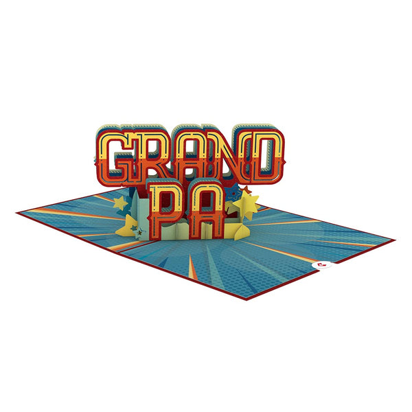 I Love Pop The Best Grandpa Pop-Up Card