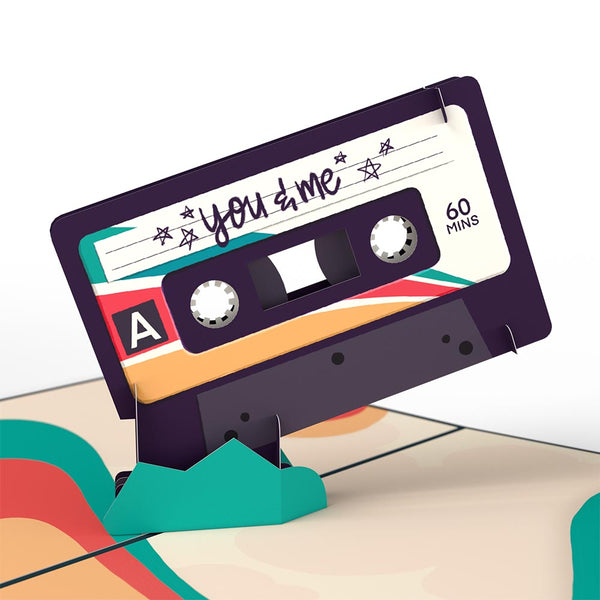 I Love Pop The Perfect Mixtape Pop-Up Card