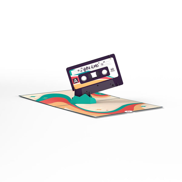 I Love Pop The Perfect Mixtape Pop-Up Card