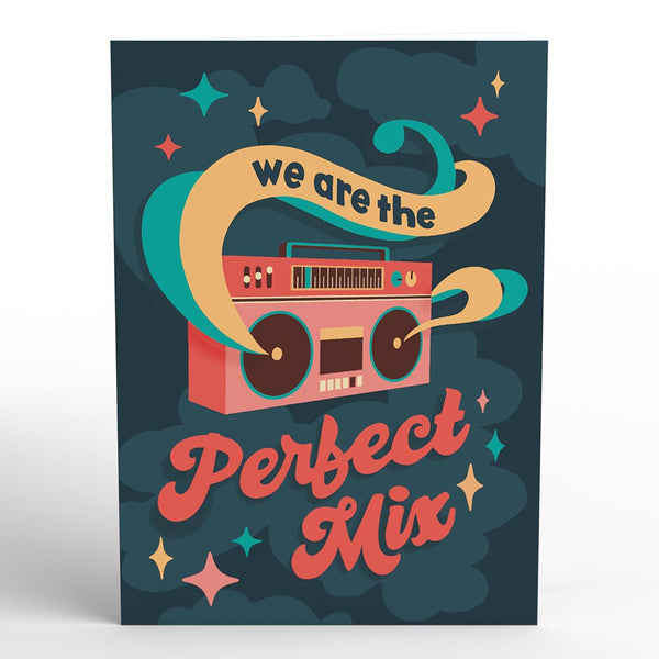 I Love Pop The Perfect Mixtape Pop-Up Card