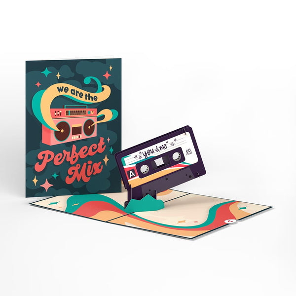 i love pop The Perfect Mixtape Pop-Up Card