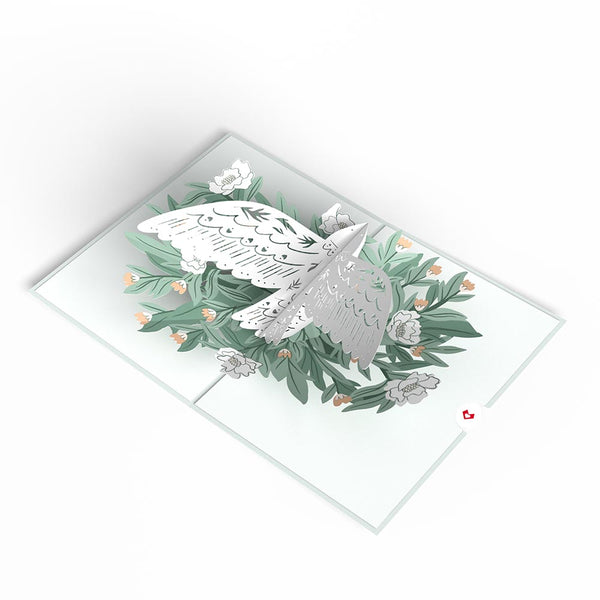 I Love Pop Thinking Of You Dove Pop-Up Card