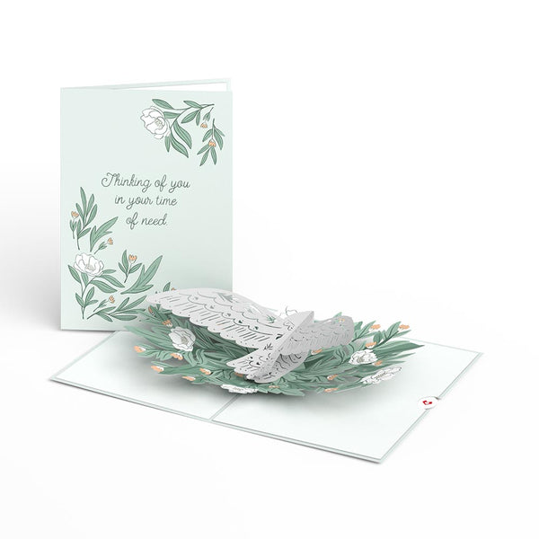 i love pop Thinking of You Dove Pop-Up Card