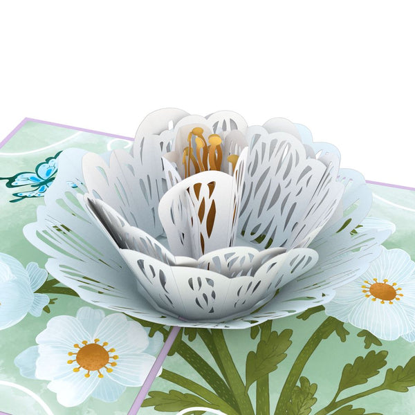 I Love Pop Thinking Of You Flower Pop-Up Card