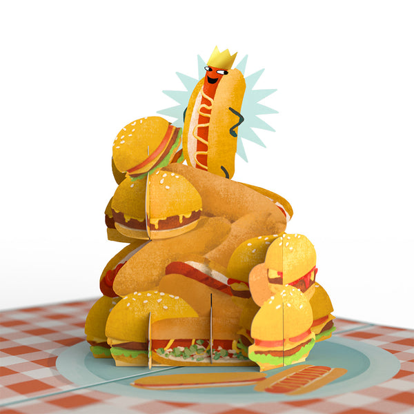 I Love Pop Top Dog Father’s Day Pop-Up Card