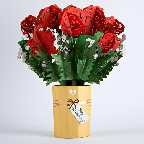 i love pop Valentine's Day Flower Bouquet