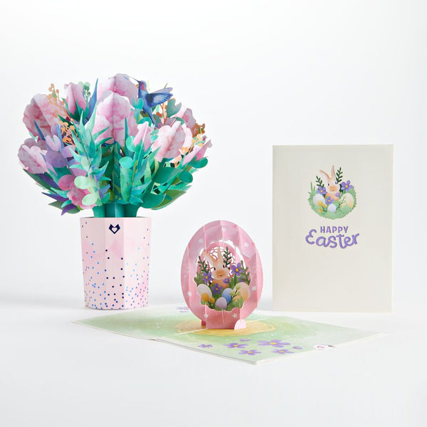 i love pop Watercolor Rose & Easter Egg Bundle