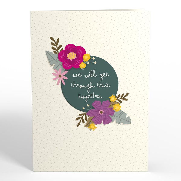 I Love Pop We'll Get Through This Pop-Up Card