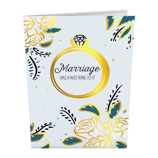 I Love Pop Wedding Card With Pop-Up Gift