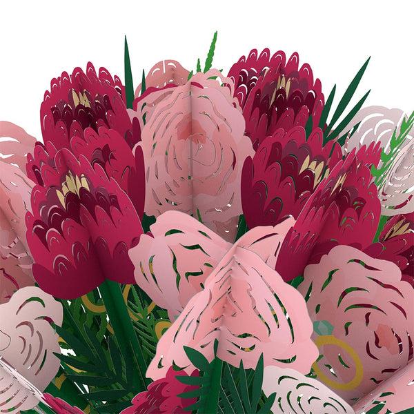 I Love Pop Wedding Congratulations Bouquet