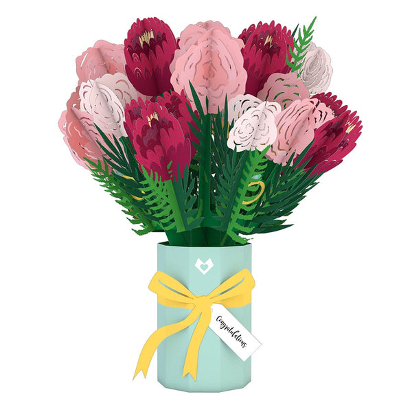 I Love Pop Wedding Congratulations Bouquet