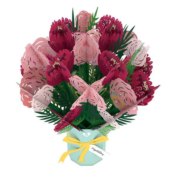 I Love Pop Wedding Congratulations Bouquet