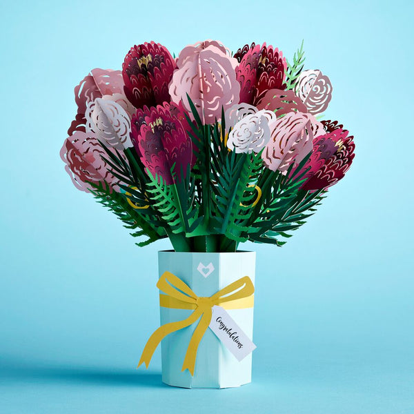 i love pop Wedding Congratulations Bouquet