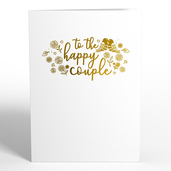 I Love Pop Wedding Congratulations Pop-Up Card
