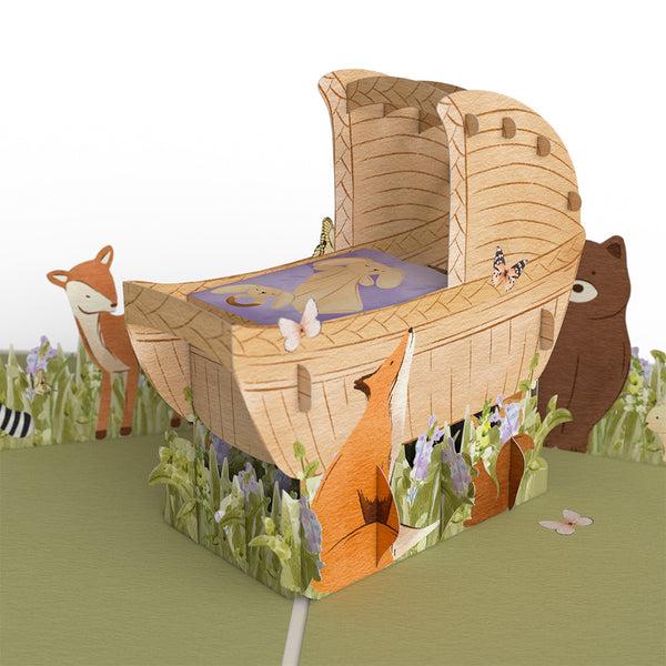 I Love Pop Welcome Little One New Baby Pop-Up Card