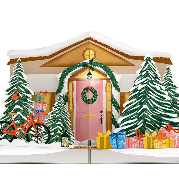 I Love Pop Winter Welcome Pop-Up Card