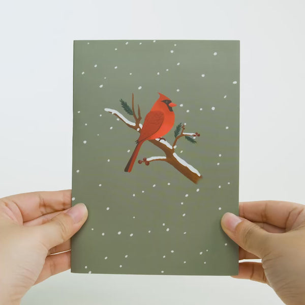 I Love Pop Winter Welcome Pop-Up Card