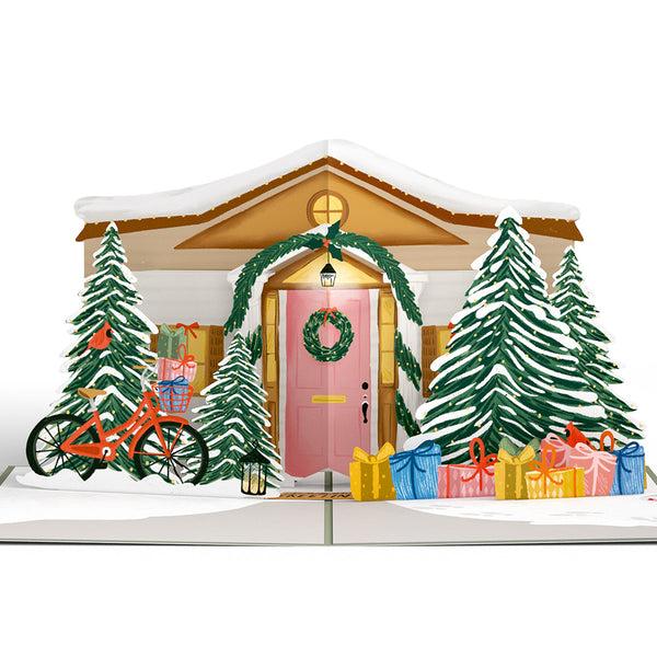 I Love Pop Winter Welcome Pop-Up Card