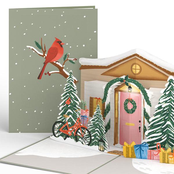 i love pop Winter Welcome Pop-Up Card