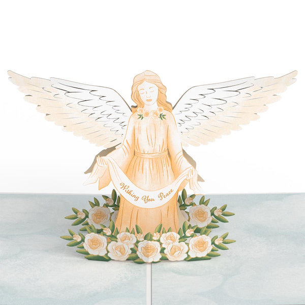 I Love Pop Wishing You Peace Sympathy Pop-Up Card