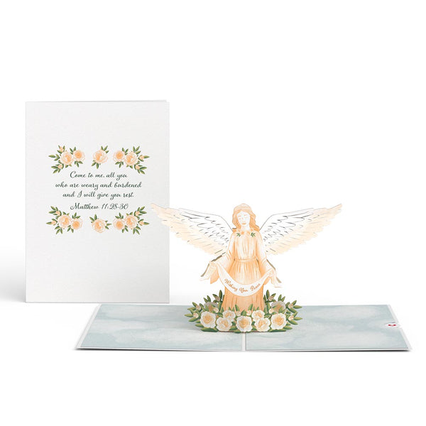 i love pop Wishing You Peace Sympathy Pop-Up Card