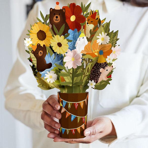 i love pop Woodland Birthday Party Bouquet