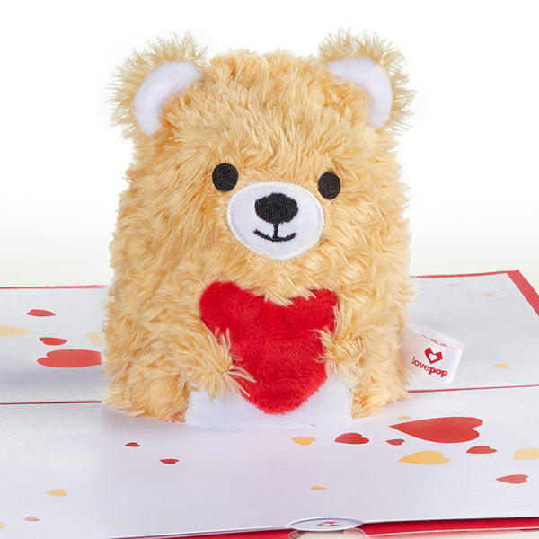 I Love Pop 'You're The Beary Best' Plushpop Card