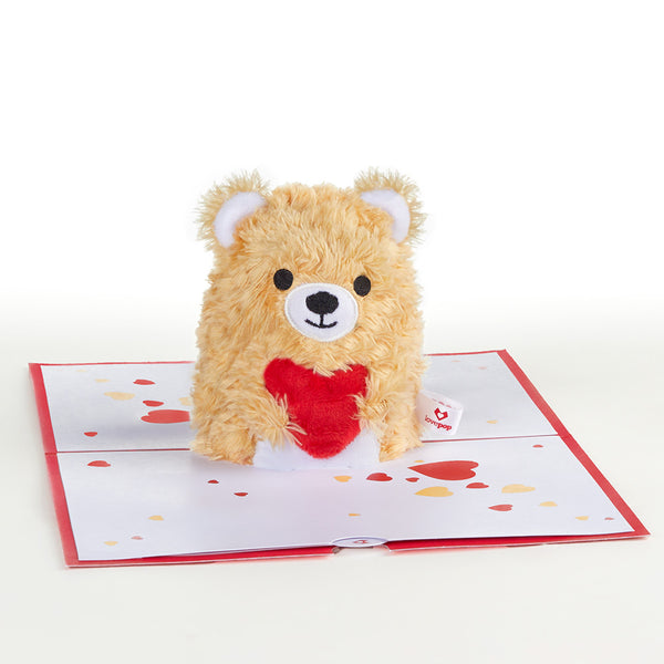 I Love Pop 'You're The Beary Best' Plushpop Card