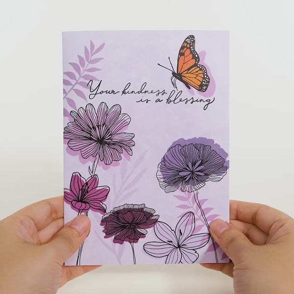 I Love Pop Your Kindness Is A Blessing Pop-Up Card