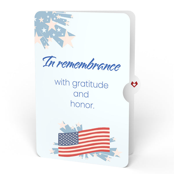 I Love Pop Let Freedom Shine Remembrance Suncatcher Card And Sentiment Set