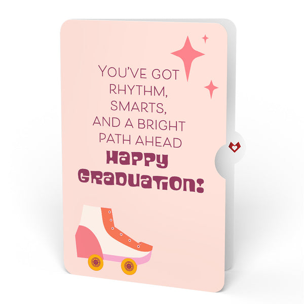 I Love Pop Let The Good Times Roll Roller Skate Graduation Pop-Up Card And Sentiment Set