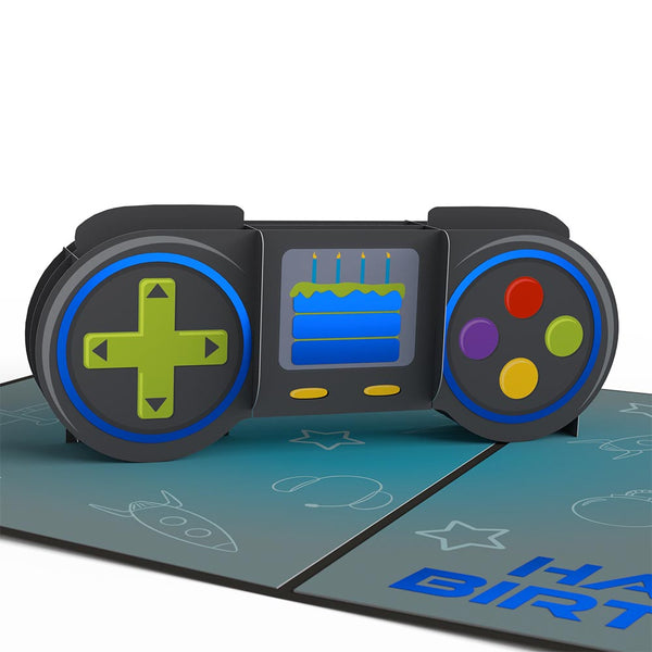 I Love Pop Leveled Up Gamer Birthday Pop-Up Card And Sentiment Set