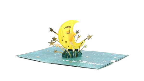 I Love Pop Love You To The Moon And Back Pop-Up Card