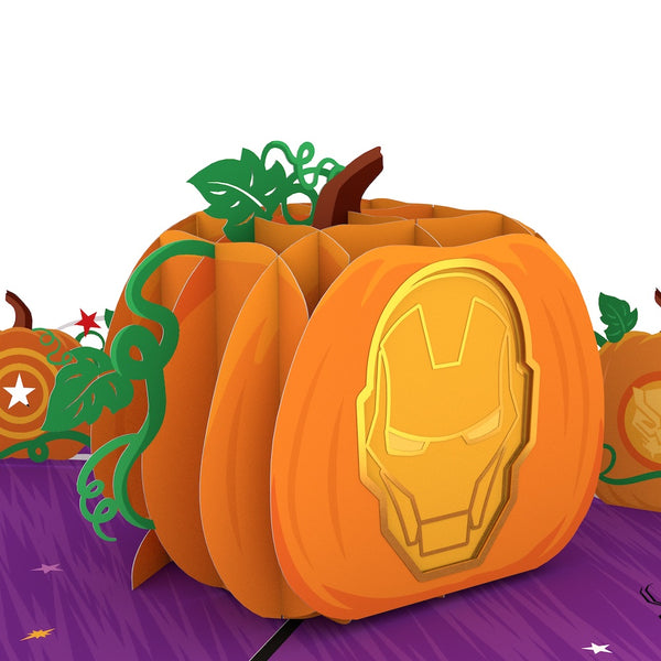 I Love Pop Marvel's Avengers Super Hero Halloween Pop-Up Card