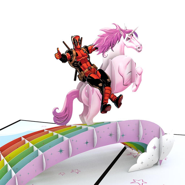 I Love Pop Marvel's Deadpool: Greatest Papa Pop-Up Card