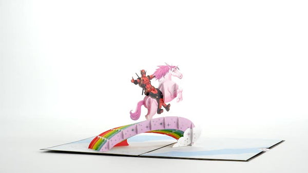 I Love Pop Marvel's Deadpool: Greatest Papa Pop-Up Card