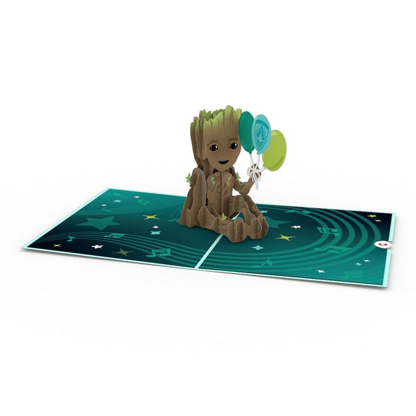 I Love Pop Marvel's Guardians Of The Galaxy Groot Birthday Pop-Up Card