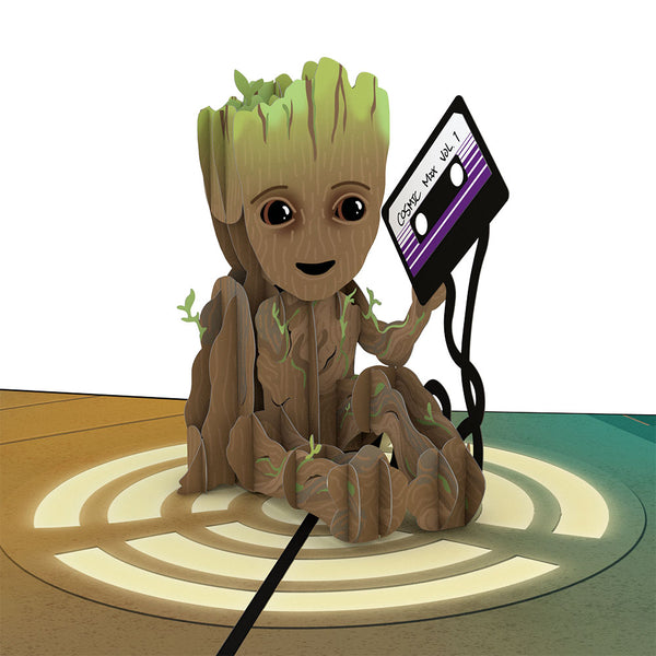 I Love Pop Marvel’s Guardians Of The Galaxy I Am Groot Pop-Up Card