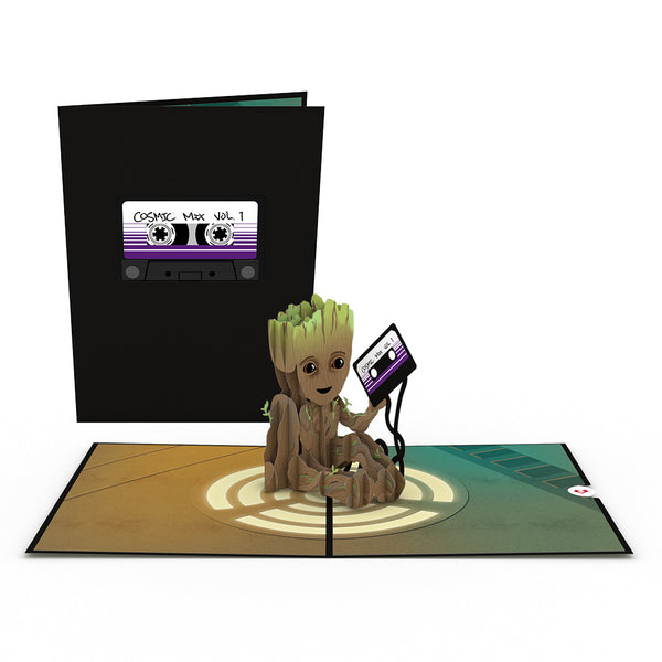 i love pop Marvel’s Guardians Of The Galaxy I Am Groot Pop-Up Card
