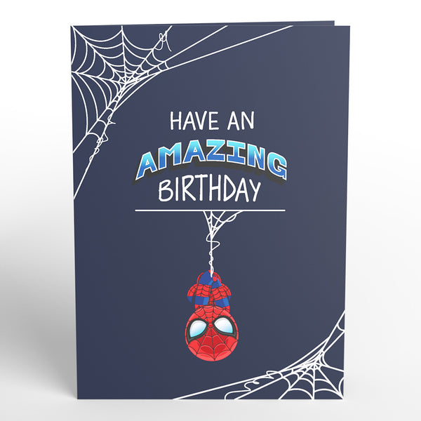 I Love Pop Marvel's Spider-Man Amazing Birthday Pop-Up Card