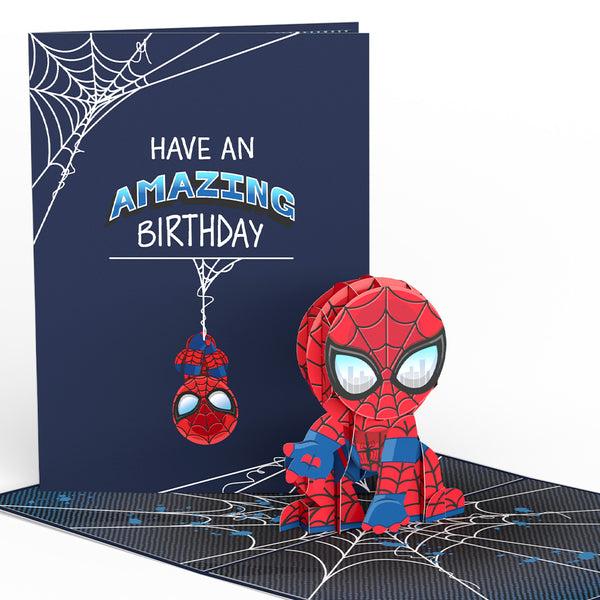 i love pop Marvel's Spider-Man Amazing Birthday Pop-Up Card
