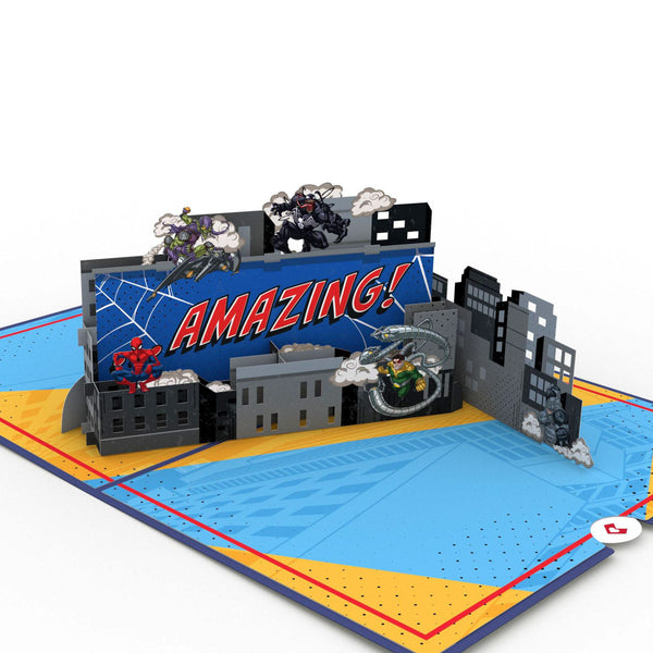 I Love Pop Marvel’s Spider-Man Beyond Amazing Dad Pop-Up Card