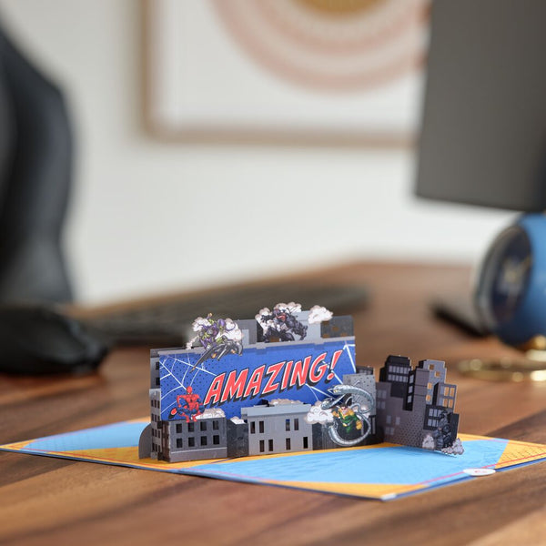 I Love Pop Marvel’s Spider-Man Beyond Amazing Dad Pop-Up Card