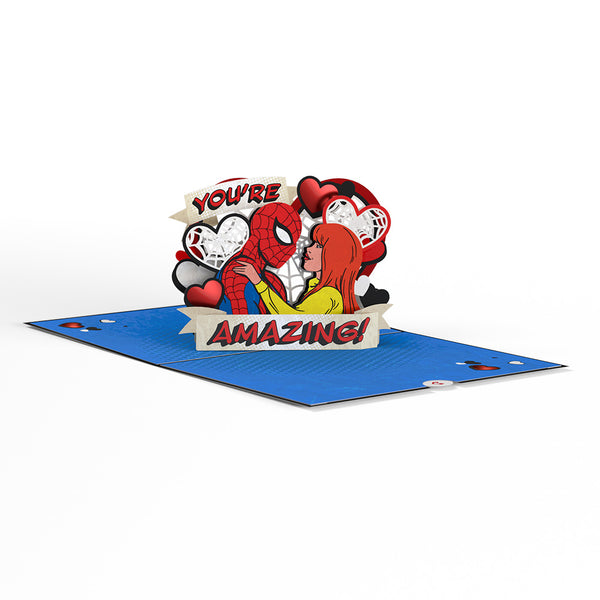 I Love Pop Marvel's Spider-Man Stuck On You Pop-Up Card