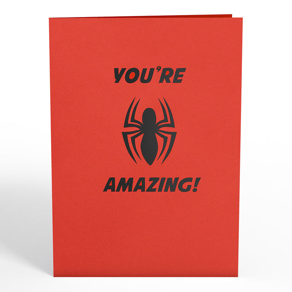 I Love Pop Marvel’s Spider-Man You’re Amazing Pop-Up Card
