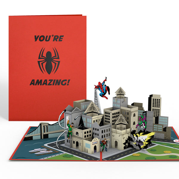 i love pop Marvel’s Spider-Man You’re Amazing Pop-Up Card