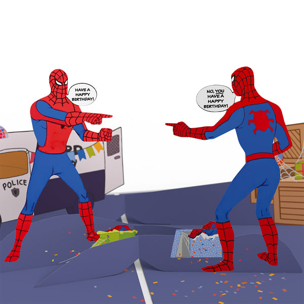 I Love Pop Marvel Spider-Man Spidey Sense Birthday Pop-Up Card