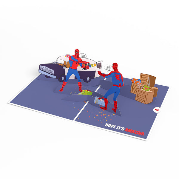 I Love Pop Marvel Spider-Man Spidey Sense Birthday Pop-Up Card