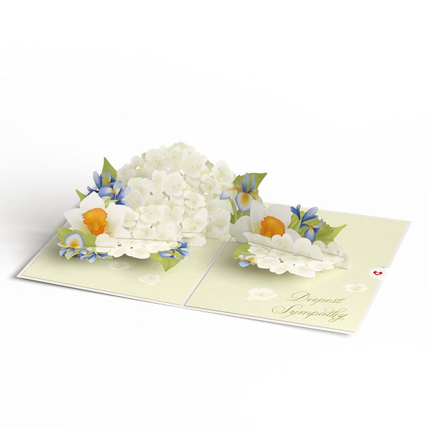 I Love Pop May You Find Peace And Comfort Sympathy Pop-Up Card