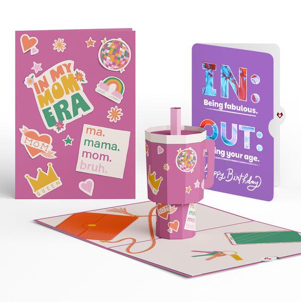 i love pop Mom Era Tumbler Birthday Pop-Up Card and IN & OUT Sentiment Set i love pop Mom Era Tumbler Birthday Pop-Up Card and IN & OUT Sentiment Set